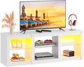 WLIVE LED TV Stand for 65 Inch TV, Modern Entertainment Center by WLIVE