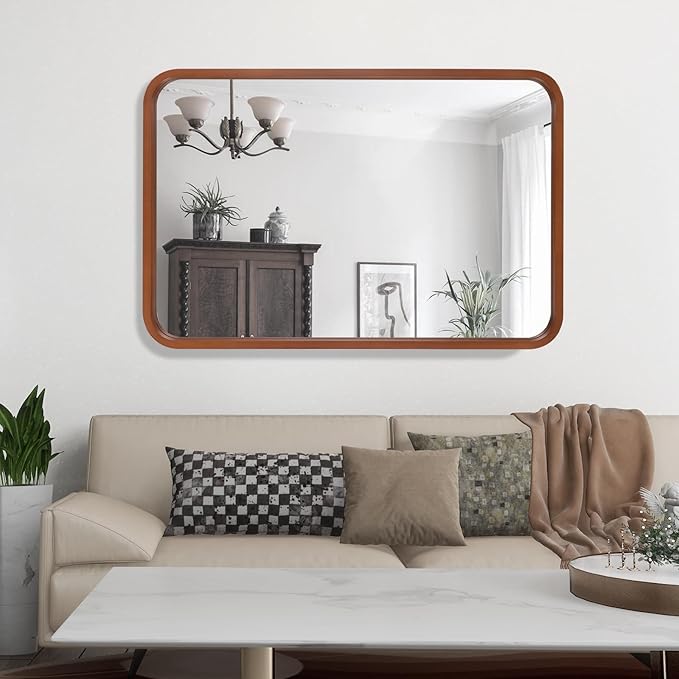 WallBeyond 24x36 Inch Wood Mirror - Image 4