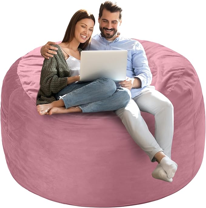 Homguava 4 FT Bean Bag Chair: 4' Bean Bags - Image 6
