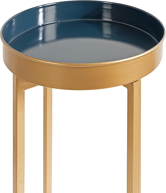 Kate and Laurel Celia Modern Side Table, Sophisticated End Tables - Image 8