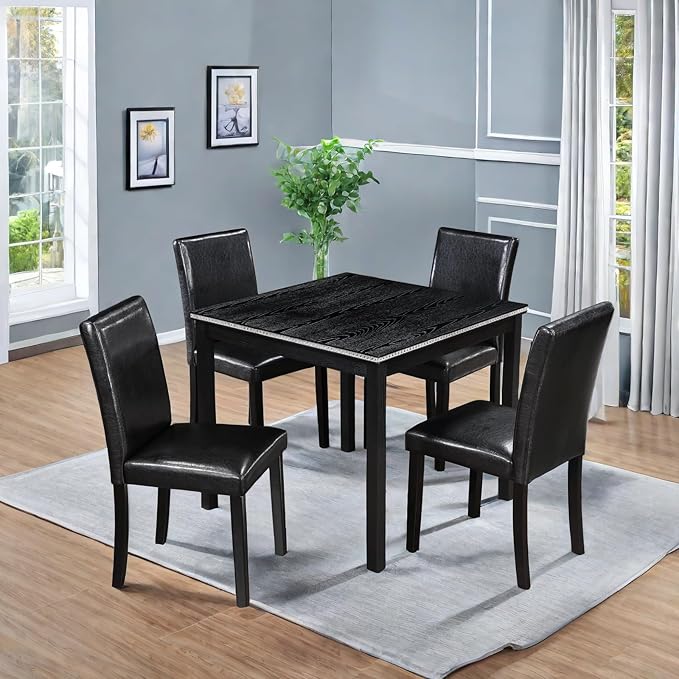 Dining Table Sets, 5-Piece Kitchen Table & Chair Sets by ChicFurnit