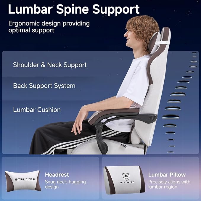 GTPLAYER Gaming Chair, Video Game Chairs - Image 8