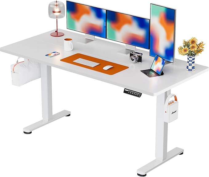 ErGear Height Adjustable Electric Standing Desk, 71 x 30 Inches Sit Stand up by ErGear