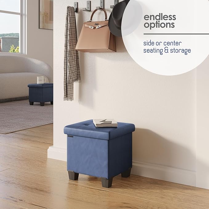 STORAGEBUD Storage Ottoman Cube - Image 6