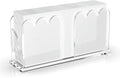 LUGUNU Acrylic Napkin Holder-Clear Scalloped Napkin Dispenser by LUGUNU