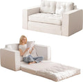 YOSHOOT Loveseat Sleeper Sofa, 3-in-1 Pull Out Floor Couch by YOSHOOT