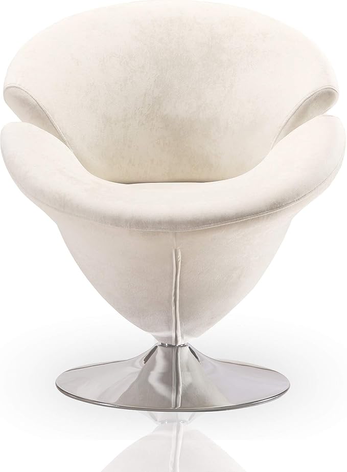 Manhattan Comfort Tulip Swivel Accent Chair Set of 2 - Image 6