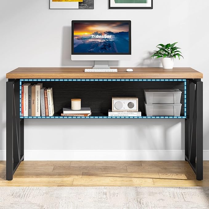 Tribesigns 55" Executive Desk - Image 8