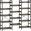 Rolanstar Bookshelf 5 Tiers, Triple Bookcase by Rolanstar