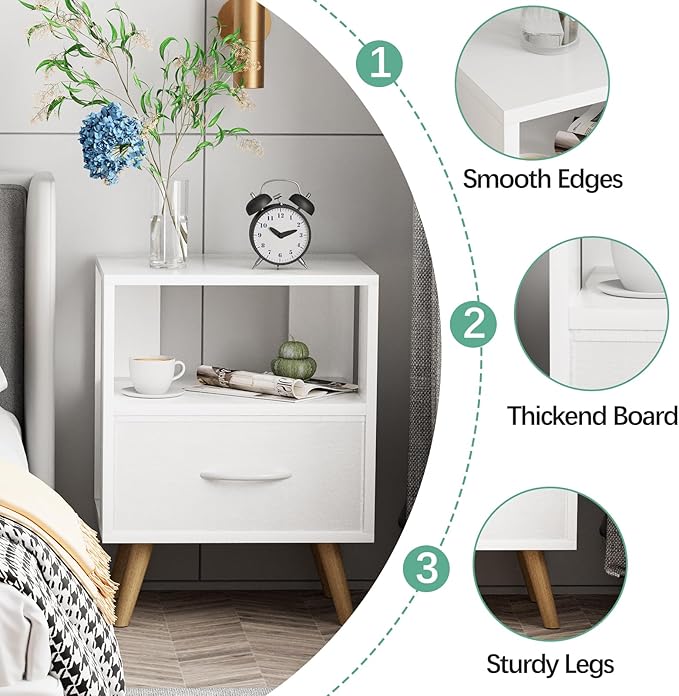 Night Stand, Nursery Side Table - Image 3