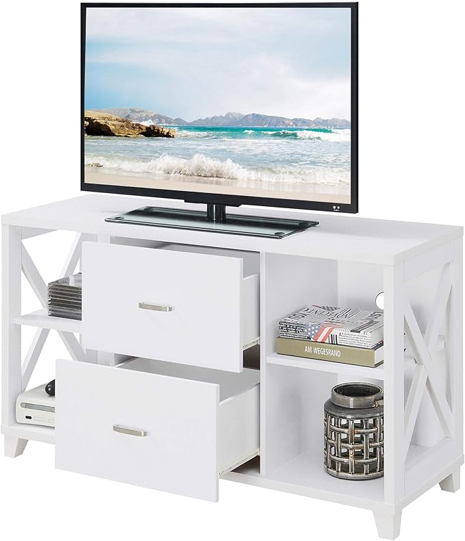 Convenience Concepts Oxford Deluxe 2 Drawer TV Stand - Image 5