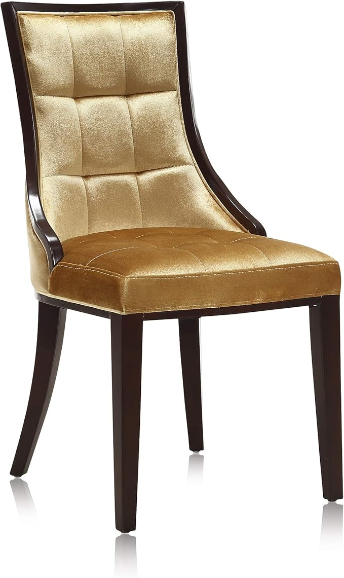 Manhattan Comfort Fifth Avenue Velvet Dining Chairs, Parsons Accent Furniture - Image 5