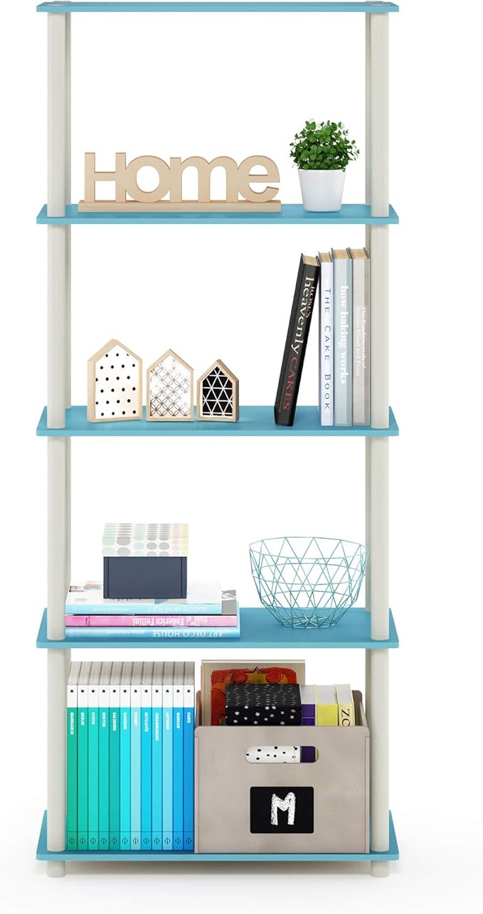 Furinno Turn-N-Tube 5-Tier Multipurpose Shelf / Display Rack / Storage Shelf / - Image 3