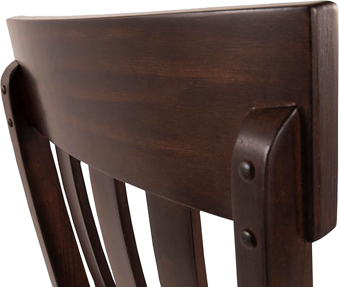 Signature Design by Ashley D596-01 Dining Side Chair, Dark Brown - Image 12
