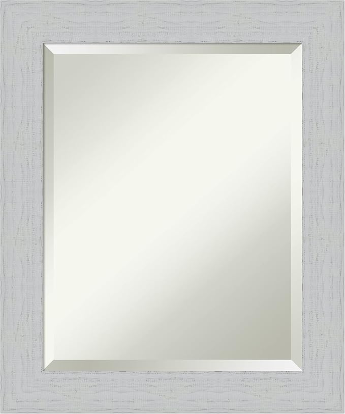 Amanti Art White Bathroom Mirror by AmantiArt