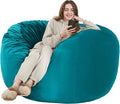 HABUTWAY Bean Bag Chair: Giant 5' Memory Foam Furniture Bean Bag Chairs by HABUTWAYMakeYourLifeComfortable