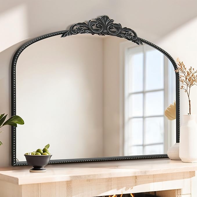 Micasso Black Vintage Mirror, Living Room by Micasso