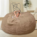 Bean Bag Chair for Adults Kids Without Filling Comfy Oversized Round Lazy Sofa by FunnyFurnitureforYourHous