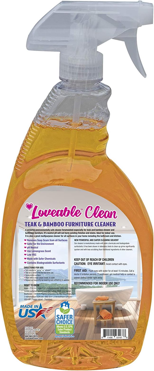EcoDecors Teak Cleaner Protective Teak Wood Restorer Eco Household Wood - Image 2