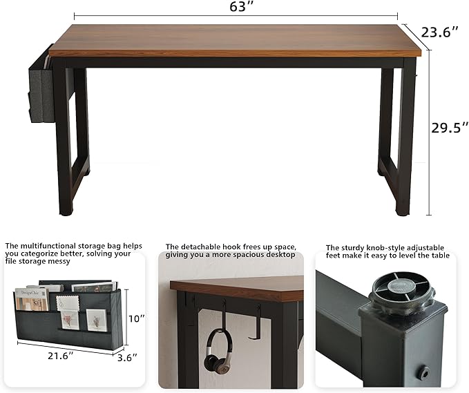 Large Computer Desk - Image 3