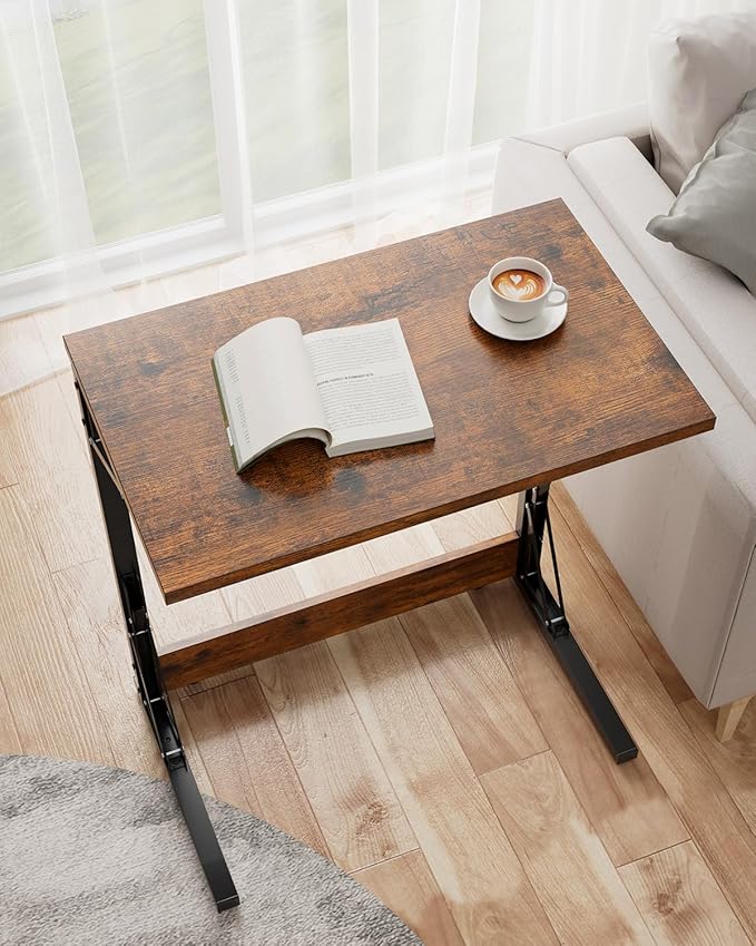 Tatub Folding TV Tray Table Set of 4, Small Sofa-Side Laptop Desk - Image 4
