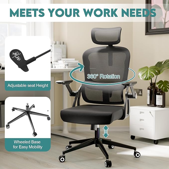 Office Chair Ergonomic Desk Chair - Image 7