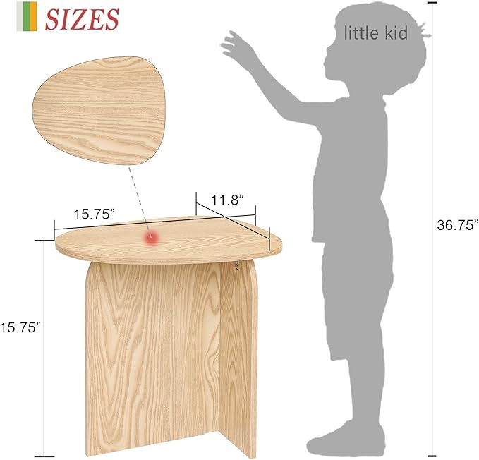 AWASEN Small Side Table, Mini End Table Living Room, Modern Accent Table - Image 3