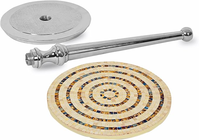 CLEENTABLE Mosaic Round End Table - Image 5
