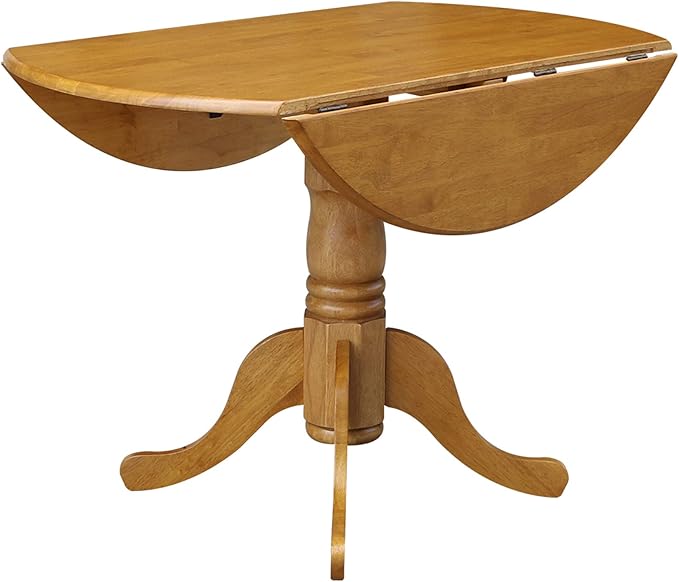 IC International Concepts, Solid Real Wood, Sturdy Parawood, Dimensions 42"D x - Image 7