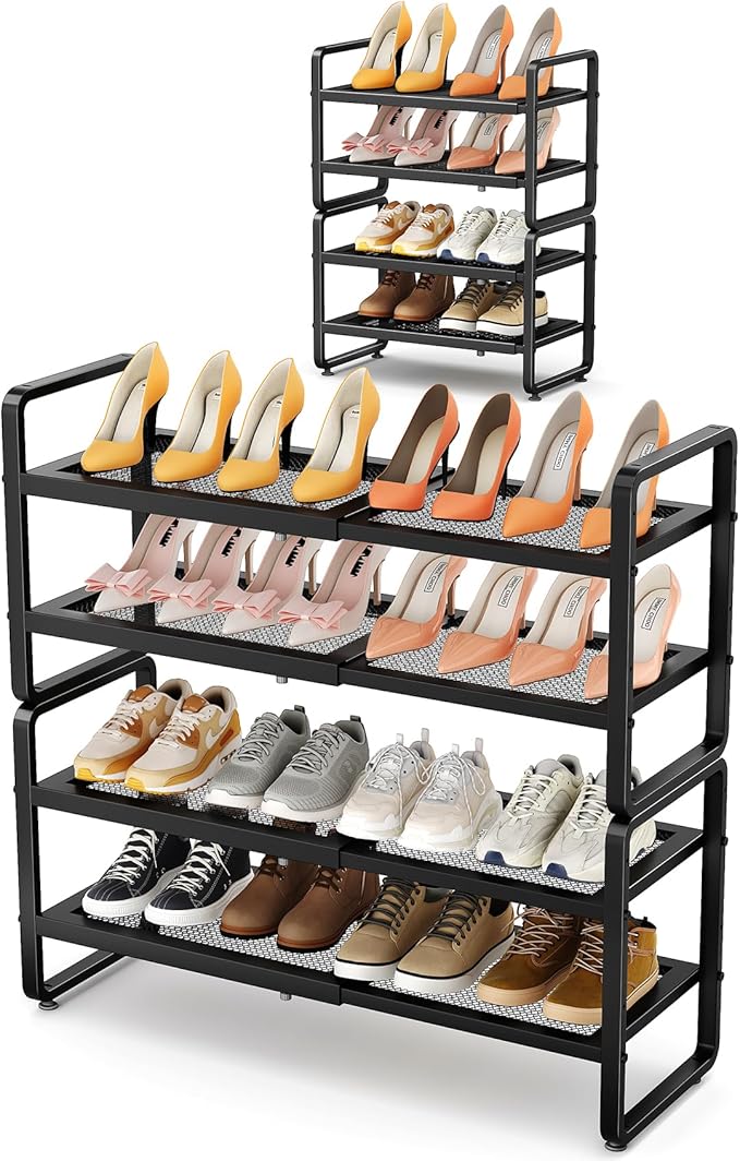 Shoe Rack - Expandable Shoe Organizer - Image 9