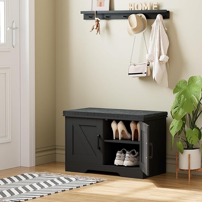2-Tier Storage Bench, Shoe Bench - Image 2
