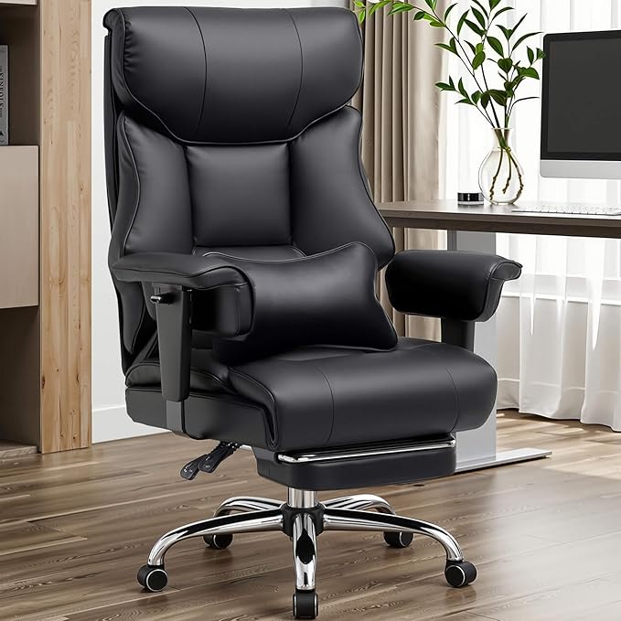 COMHOMA Big and Tall Office Chair 400lbs High Back Computer Gaming Chair by ComHoma