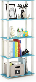 Furinno Turn-N-Tube 5-Tier Multipurpose Shelf / Display Rack / Storage Shelf / by Furinno-FitsYourSpaceFitsYourBudget