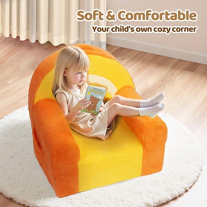 Toddler Chair, Comfy Foam Kids Couch - Image 3