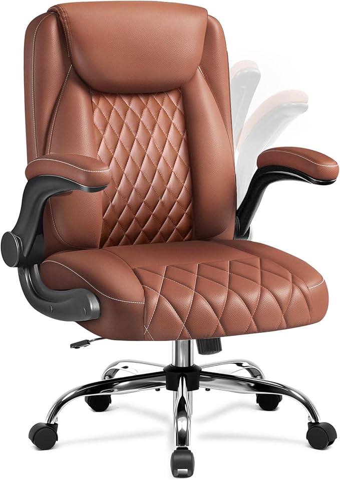 COMHOMA Leather Office Chair Ergonomic Computer Gaming Chair by ComHoma