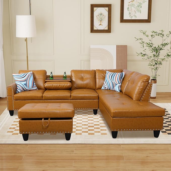 L Shaped Modular Sectional Sofa - Image 6