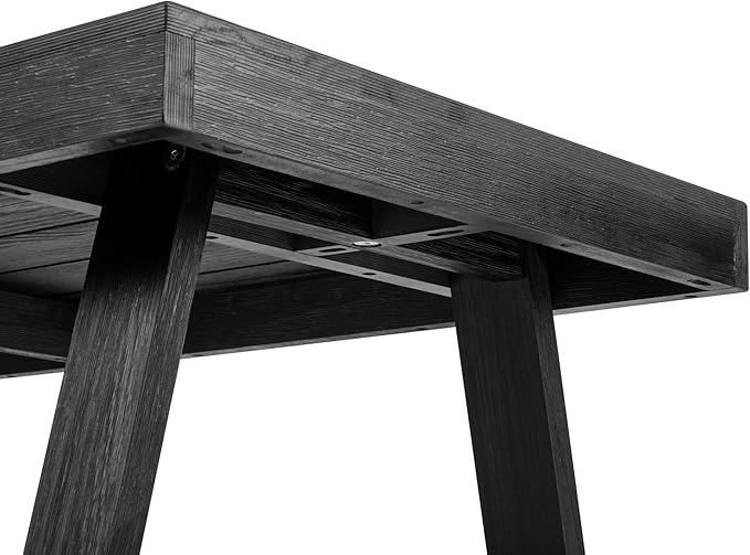 Plank+Beam Classic Rectangular Coffee Table, 40 Inch Farmhouse Coffee Table - Image 4