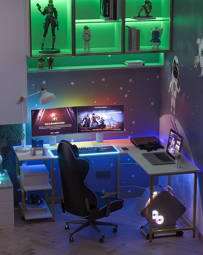 Teraves Reversible L Shaped Desk - Image 8