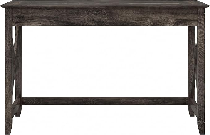 Bush Furniture Key West 48W Writing Desk in Dark Gray Hickory - Image 7