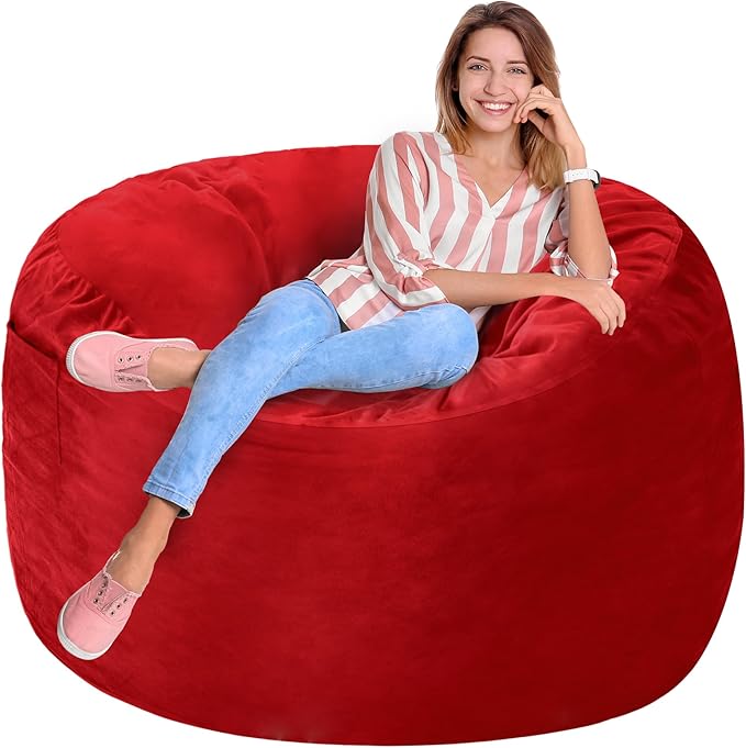 Homguava 3FT Bean Bag Chair: 3' Bean Bags - Image 6