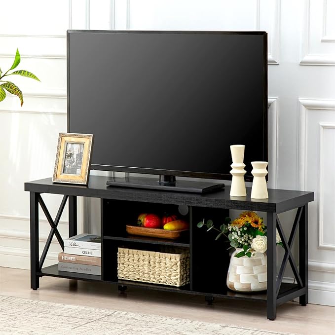 GAZHOME TV Stand for TV up to 55 Inches, TV Cabinet by GAZHOME