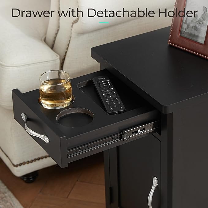 LINSY HOME Farmhouse End Table - Image 7