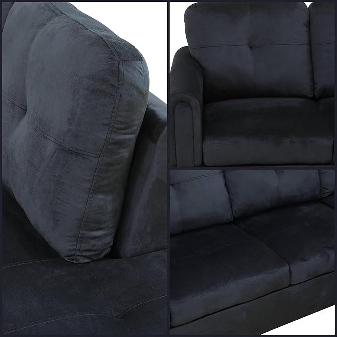Modular L-Shaped Sectional Sofa, Modern Couches - Image 6