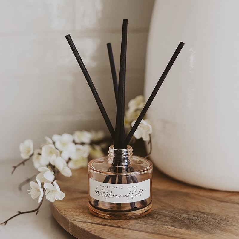Sweet Water Decor Wildflowers and Salt Reed Diffuser – Room Decor Aesthetic - Image 4