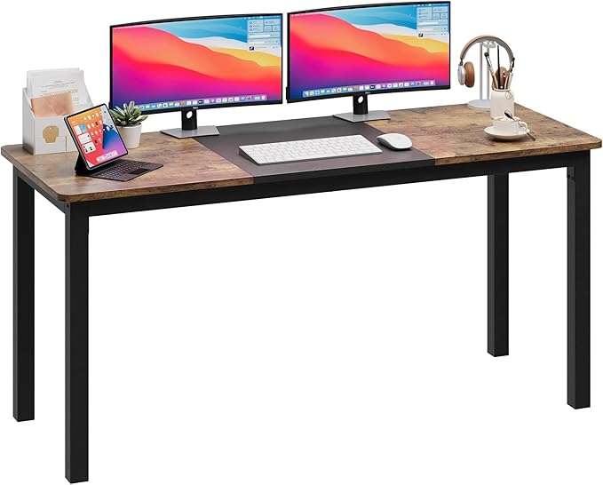 GarveeHome 63 Inch Computer Desk, Modern Office Desk - Image 6