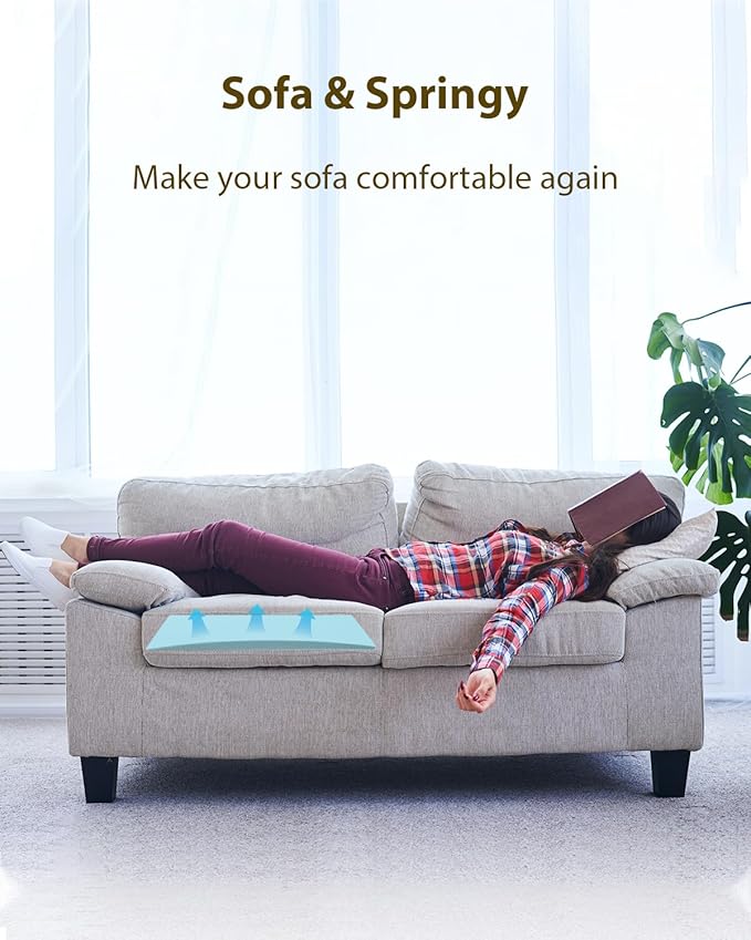 Couch Cushion Support, High Density Replacement Foam Insert - Image 2