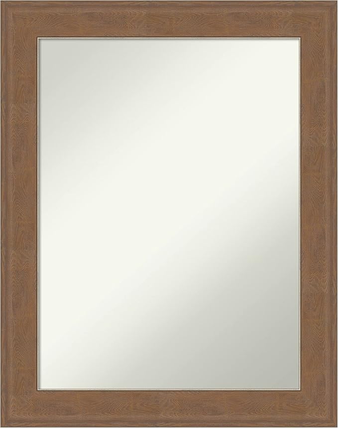 Amanti Art Grey Bathroom Mirror by AmantiArt