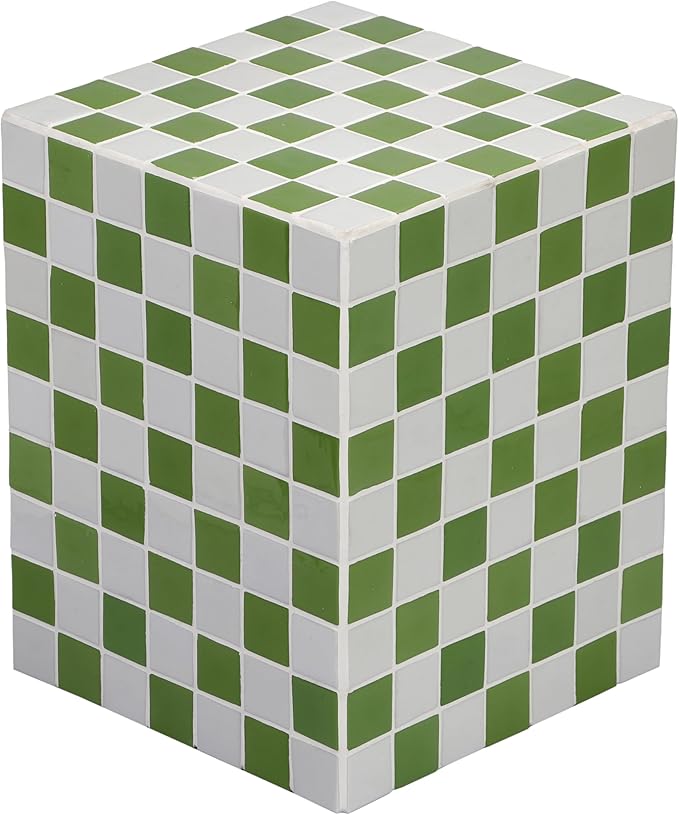 JONATHAN Y END2000J Callista 18" Modern Bohemian Ceramic Tiled Rectangle End by JONATHANY