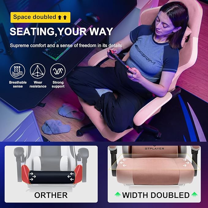 GTPLAYER Gaming Chair, Computer Office Chair - Image 3