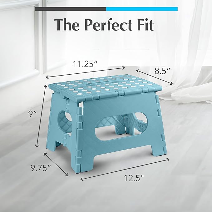 Handy Laundry - Folding Step Stool - Sturdy Enough Collapsible Stool to Support - Image 5